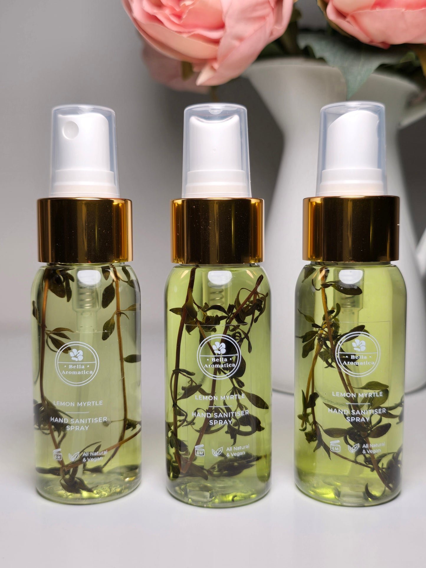 Lemon Myrtle Hand Sanitiser (3 x 50ml )