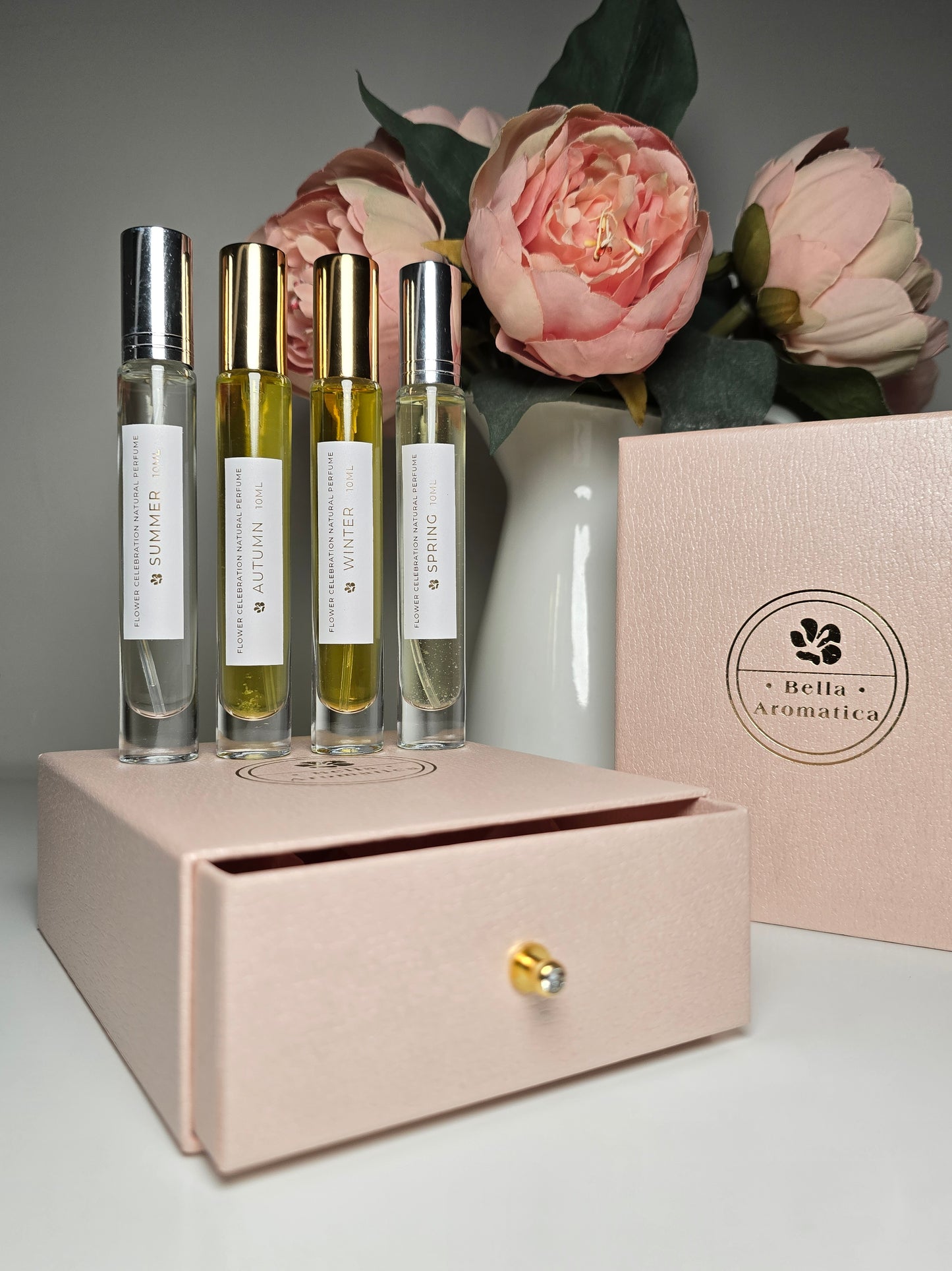 Four Season Flower Celebration Natural Perfume Full Gift Set
